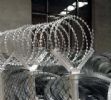 razor wire fence